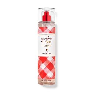 Gingham love by Bath and Body Works slightly used